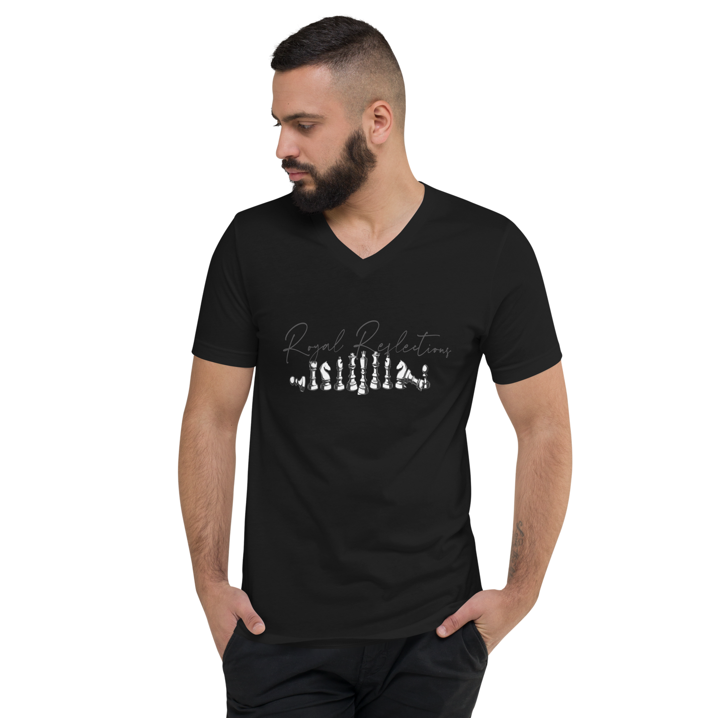"HIS Chess Not Checkers" V - Neck