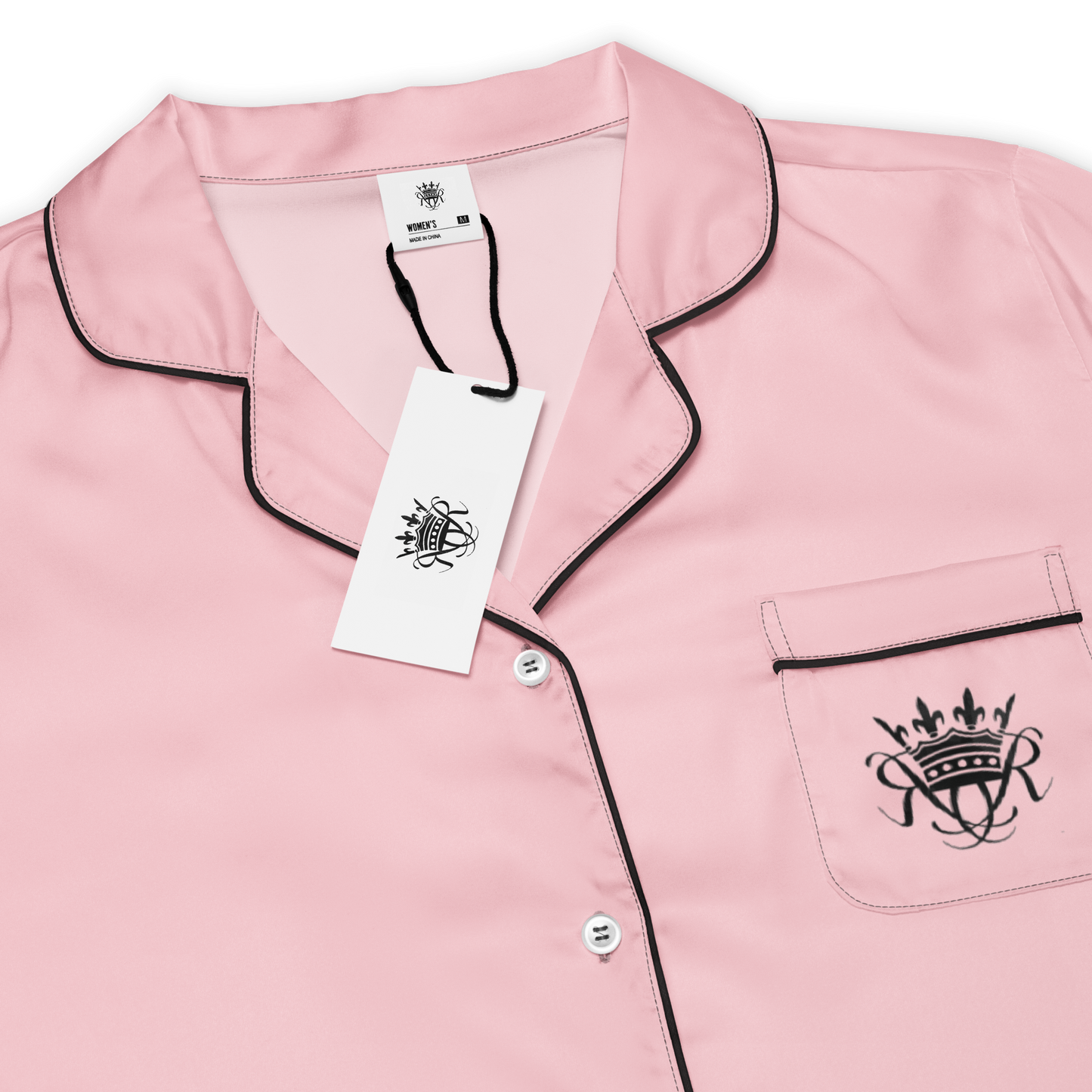 "Plush" Short Sleeve Pajama Top
